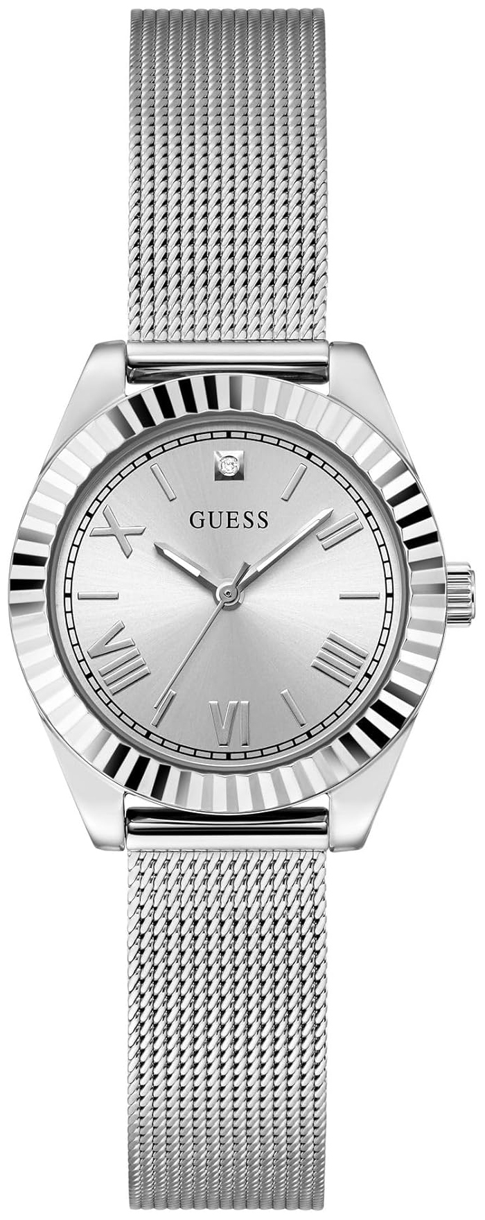 Guess Damklocka GW0842L1 Mini Luna Silverfärgad/Stål Ø30 mm - Guess