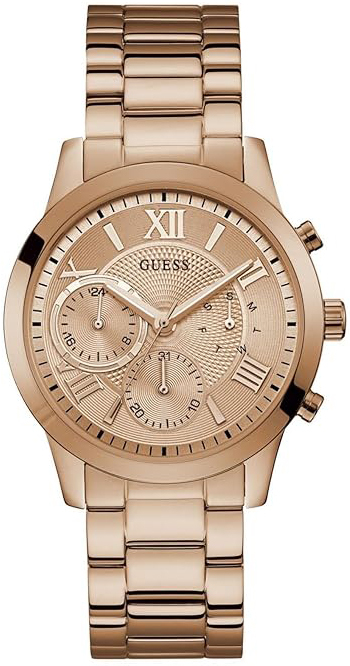 Guess W1070L3 Solar Roséguldstonad/Roséguldstonat stål Ø40 mm - Guess