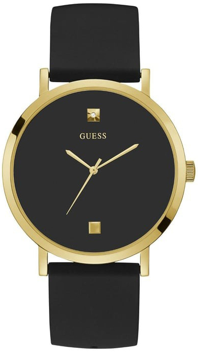 Guess Herrklocka W1264G1 Svart/Gummi Ø44 mm - Guess