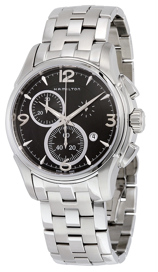 Hamilton Herrklocka H32612135 American Classic Jazzmaster Svart/Stål - Hamilton