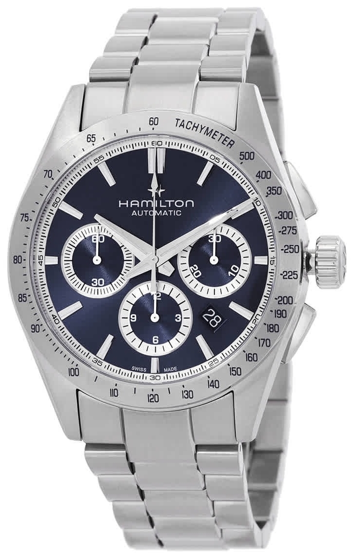 Hamilton Herrklocka H36616140 Jazzmaster Performer Blå/Stål Ø42 mm - Hamilton