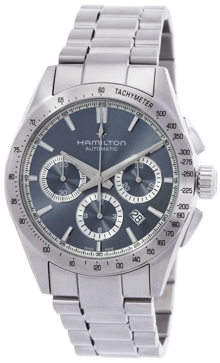 Hamilton Herrklocka H36656140 Jazzmaster Performer Blå/Stål Ø42 mm - Hamilton