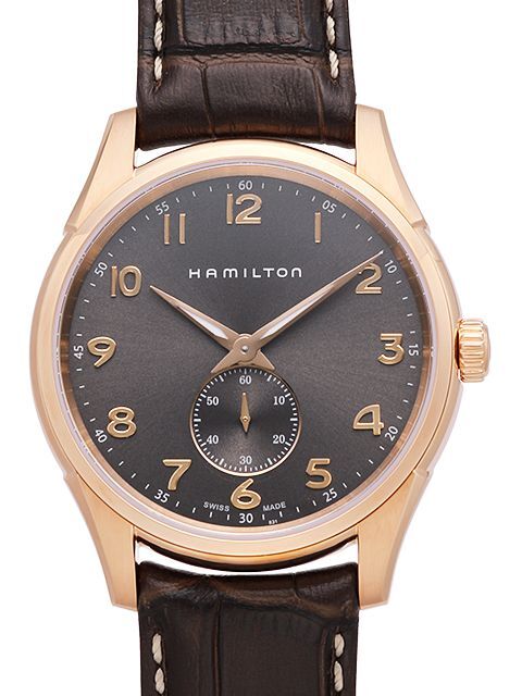Hamilton American Classic Timeless Herrklocka H38441583 Grå/Läder Ø42 mm