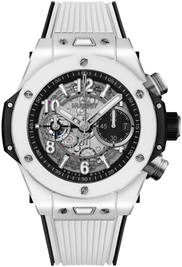 Hublot Herrklocka 421.HX.1170.RX Big Bang 44mm Svart/Gummi Ø44 mm - Hublot
