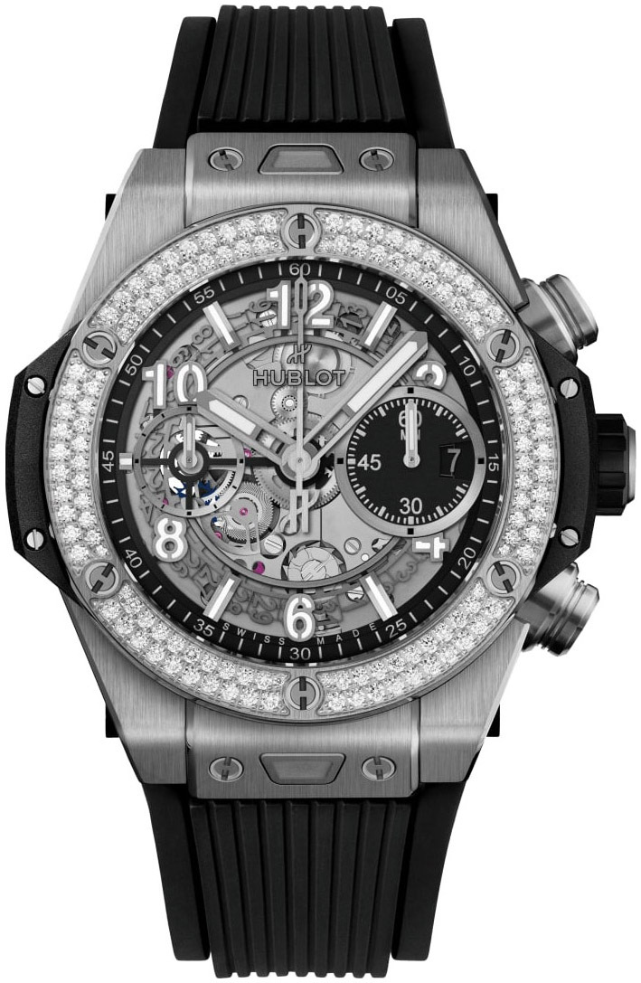 Hublot Herrklocka 441.NX.1171.RX.1104 Big Bang 42mm Svart/Gummi Ø42 - Hublot