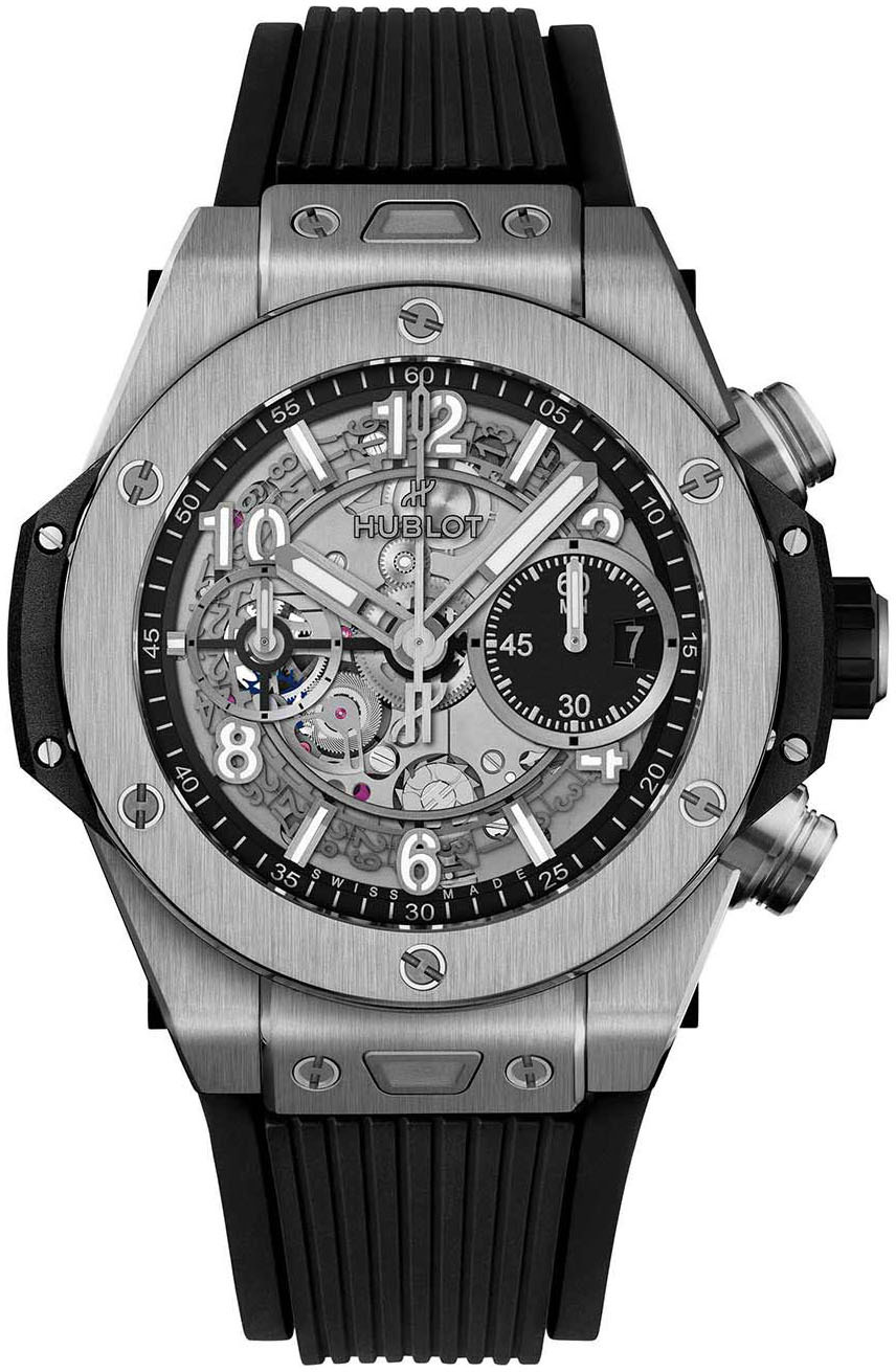 Hublot Herrklocka 441.NX.1171.RX Big Bang 42mm Svart/Gummi Ø42 mm - Hublot