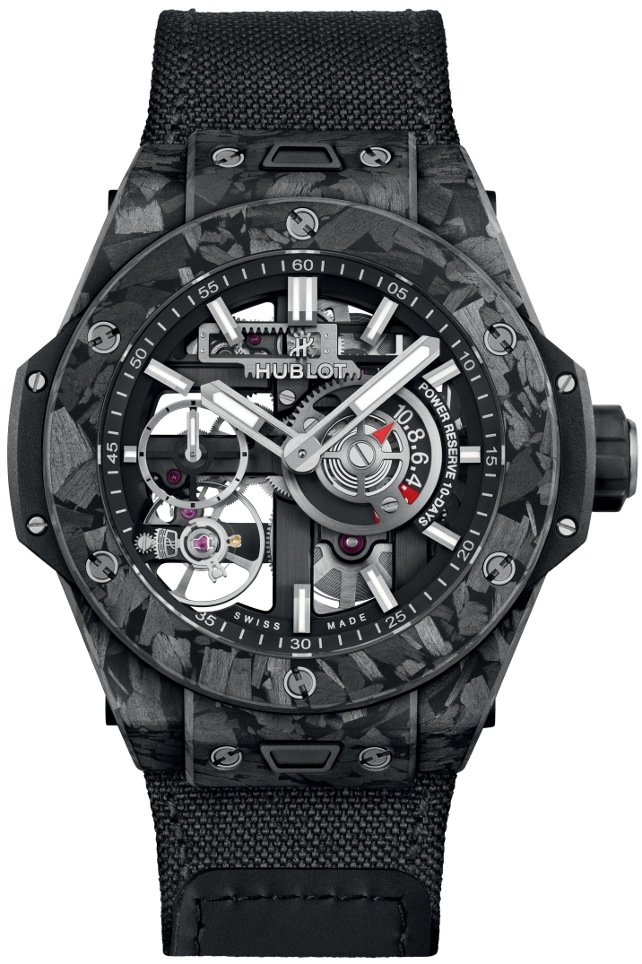 Hublot Herrklocka 444.QN.1170.NR Big Bang 42mm Meca -10 Svart/Textil - Hublot