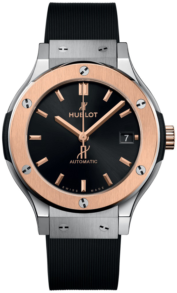 Hublot 565.NO.1480.RX Classic Fusion Svart/Gummi Ø38 mm - Hublot