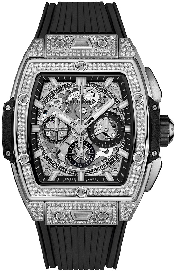 Hublot Herrklocka 642.NX.0170.RX.1704 Big Bang 42mm Svart/Gummi - Hublot