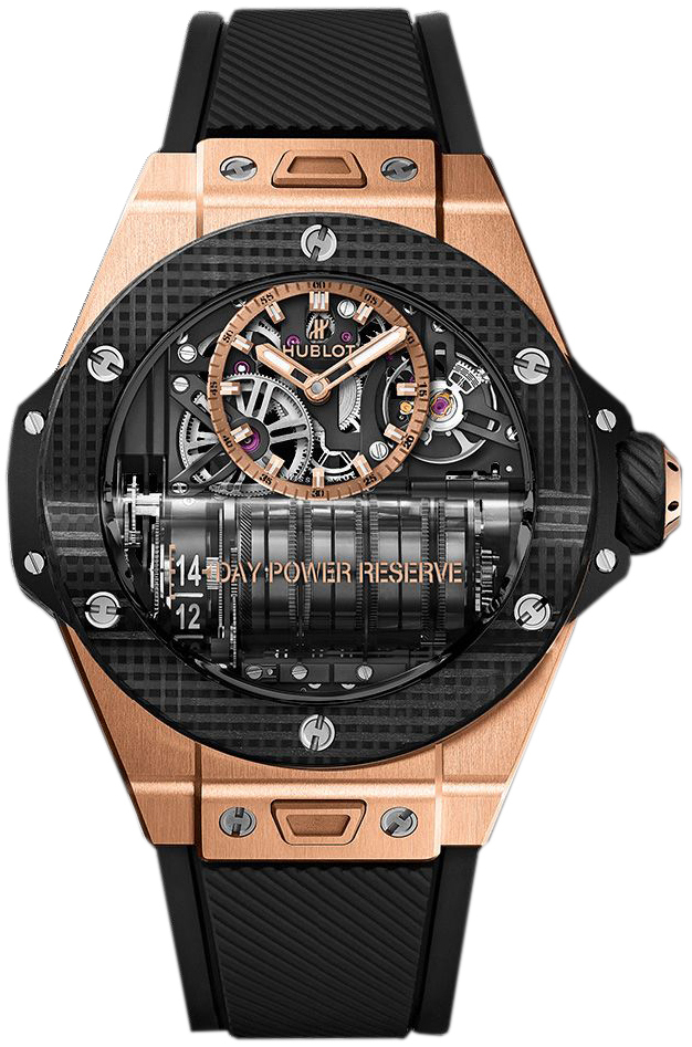Hublot Herrklocka 911.OQ.0118.RX Big Bang 45Mm Skelettskuren/Gummi - Hublot