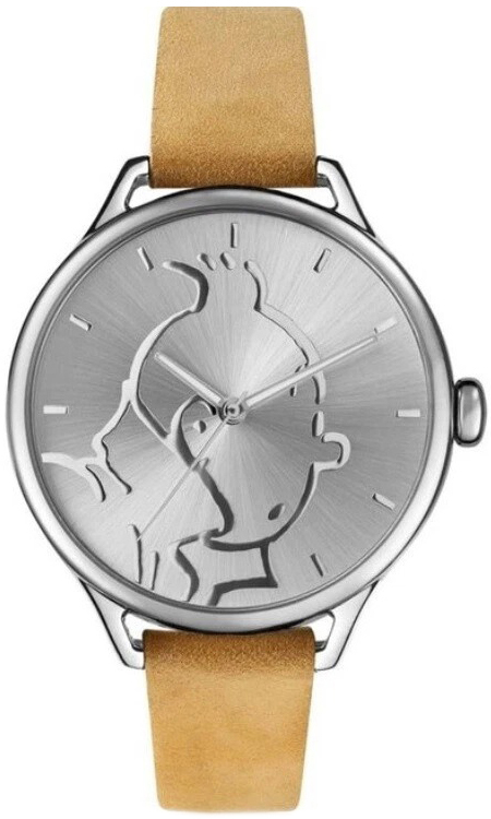 Ice Watch Herrklocka 015328 Tintin Silverfärgad/Läder Ø41 mm