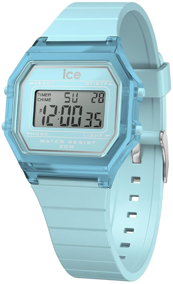 Ice Watch Damklocka 022888 Retro LCD/Gummi
