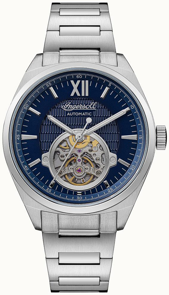 Ingersoll Herrklocka I10902B The Shelby Blå/Stål Ø44 mm - Ingersoll