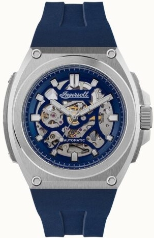 Ingersoll Herrklocka I11704 The Motion Blå/Gummi Ø50.6 mm - Ingersoll