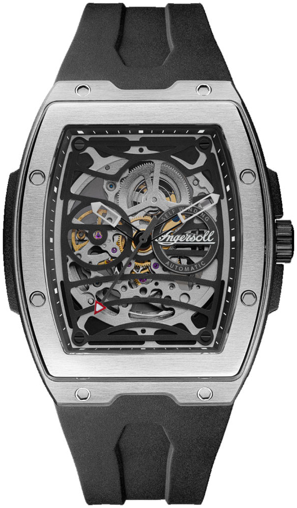 Ingersoll Herrklocka I12301 Skelettskuren/Gummi - Ingersoll