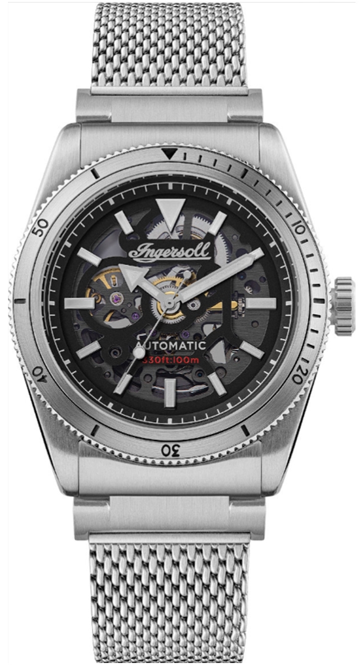Ingersoll Herrklocka I13903 The Scovill Svart/Stål Ø43 mm - Ingersoll
