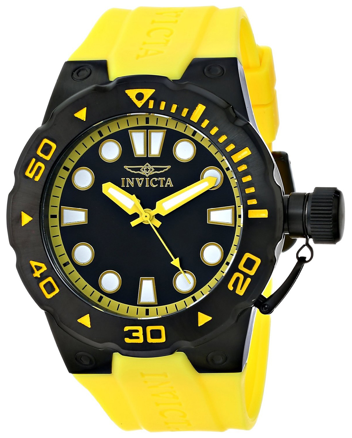 Invicta Herrklocka 16138 Pro Diver Svart/Gummi &Oslash;51 mm