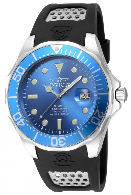 Invicta Pro Diver Herrklocka 17575 Blå/Stål Ø47 mm - Invicta