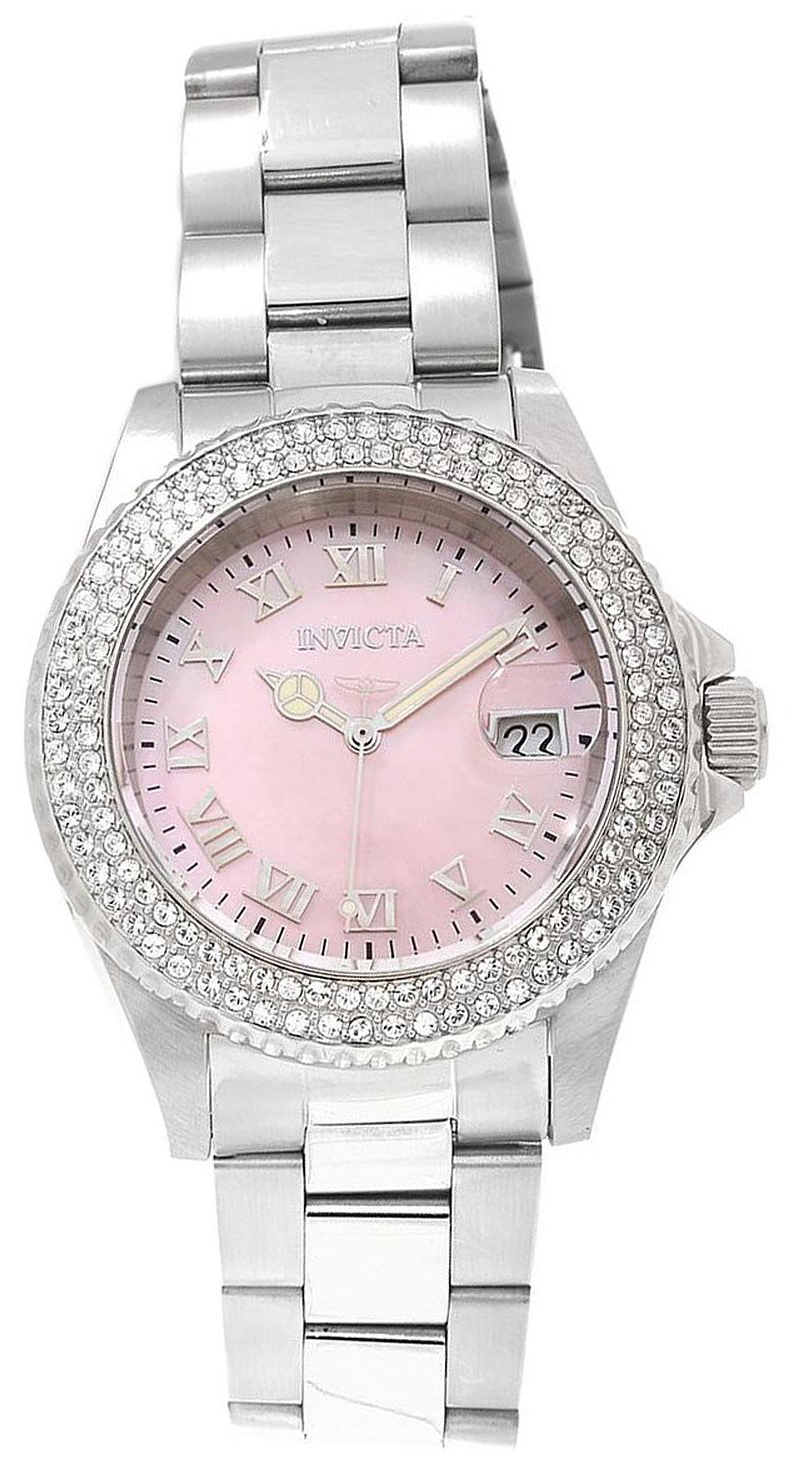Invicta Damklocka 19874 Angel Rosa/Stål Ø40 mm - Invicta