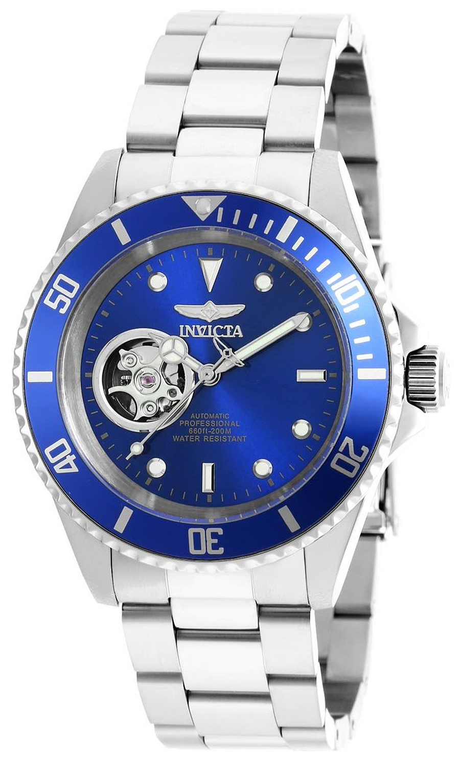 Invicta Herrklocka 20434 Pro Diver Blå/Stål Ø40 mm - Invicta