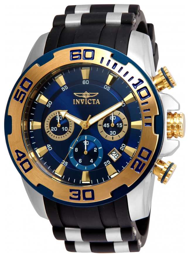 Invicta Pro Diver Herrklocka 22339 Blå/Stål Ø50 mm - Invicta