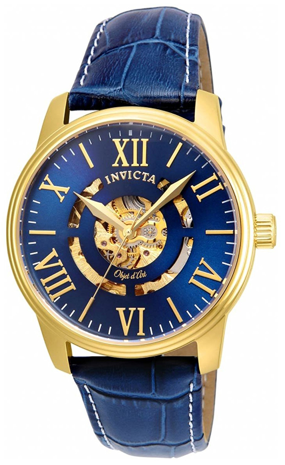 Invicta 99999 Herrklocka 22601 Blå/Läder Ø42 mm - Invicta