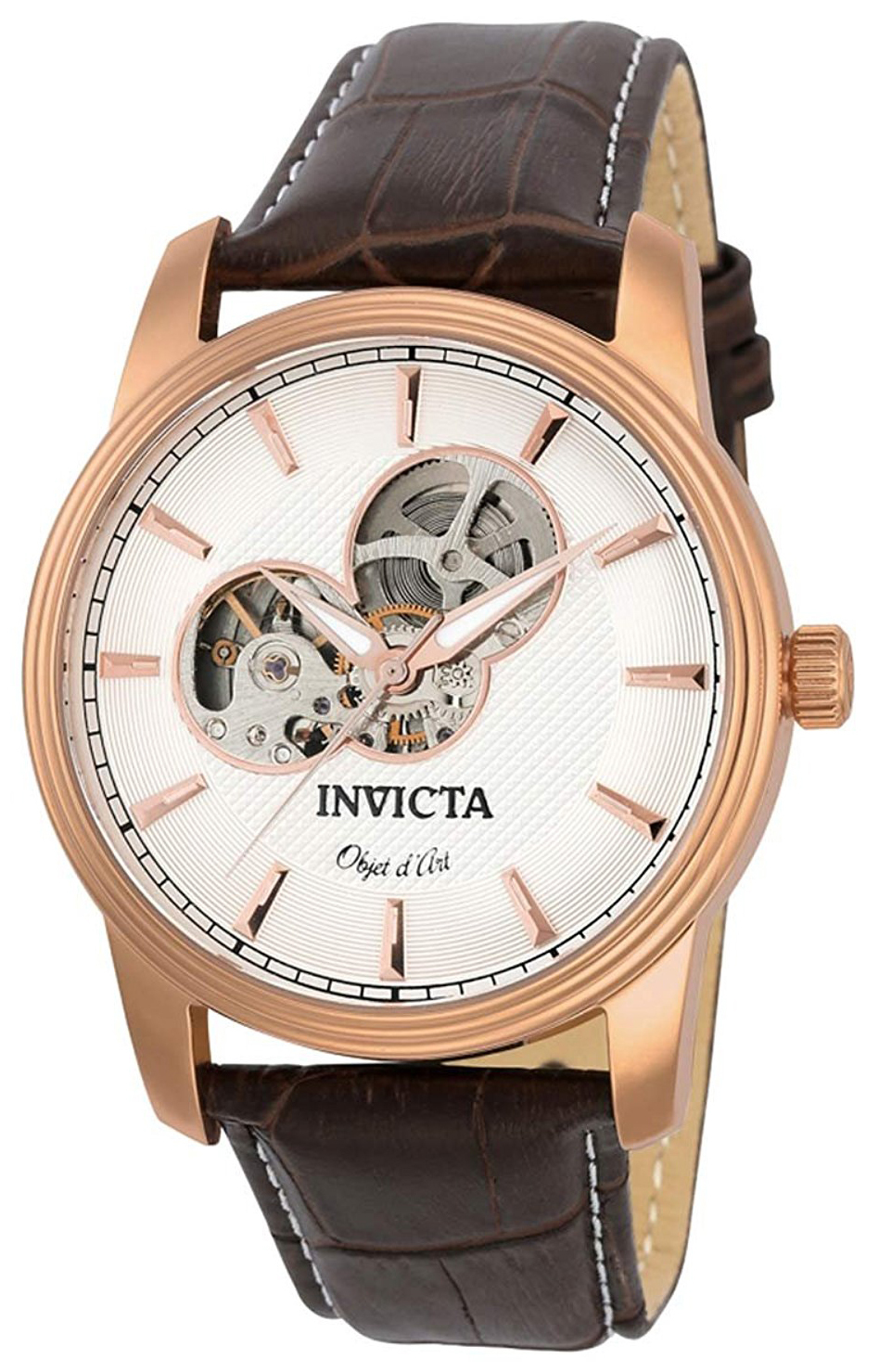 Invicta 99999 Herrklocka 22618 Silverfärgad/Läder Ø44 mm - Invicta