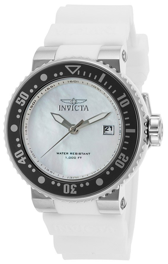 Invicta Pro Diver 22672 Vit/Gummi Ø40 mm - Invicta