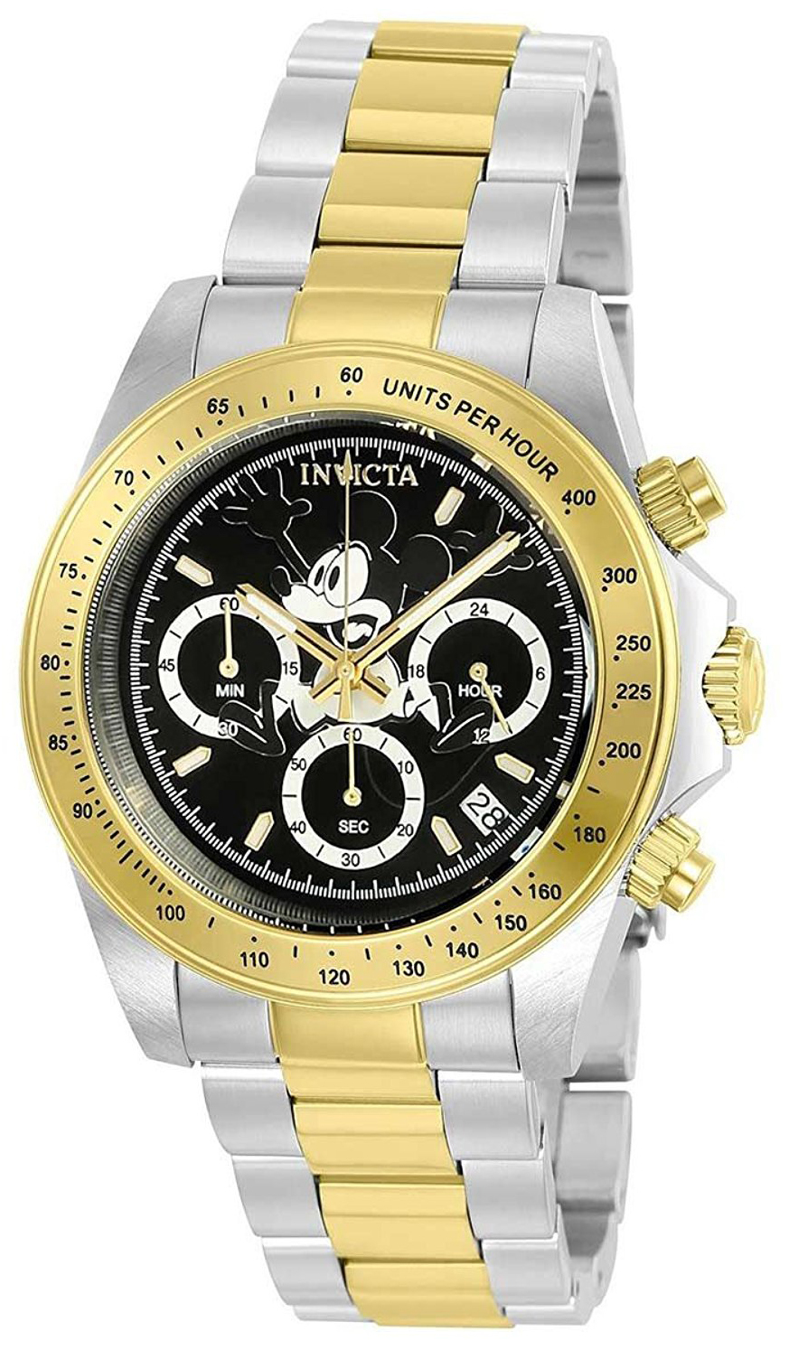 Invicta 99999 Herrklocka 22866 Svart/Gulguldtonat stål Ø39 mm - Invicta