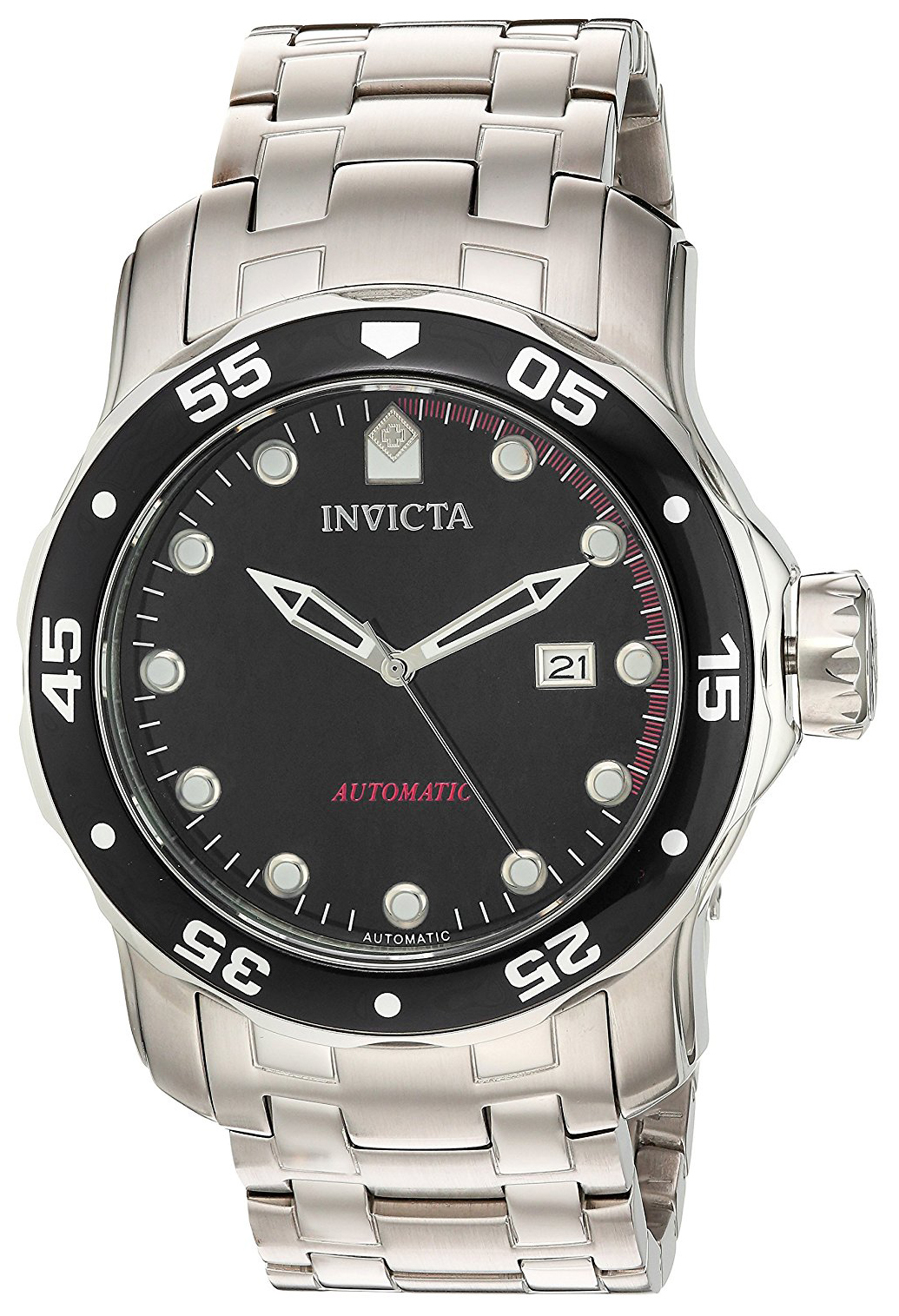 Invicta Pro Diver Herrklocka 23630 Svart/Stål Ø48 mm - Invicta