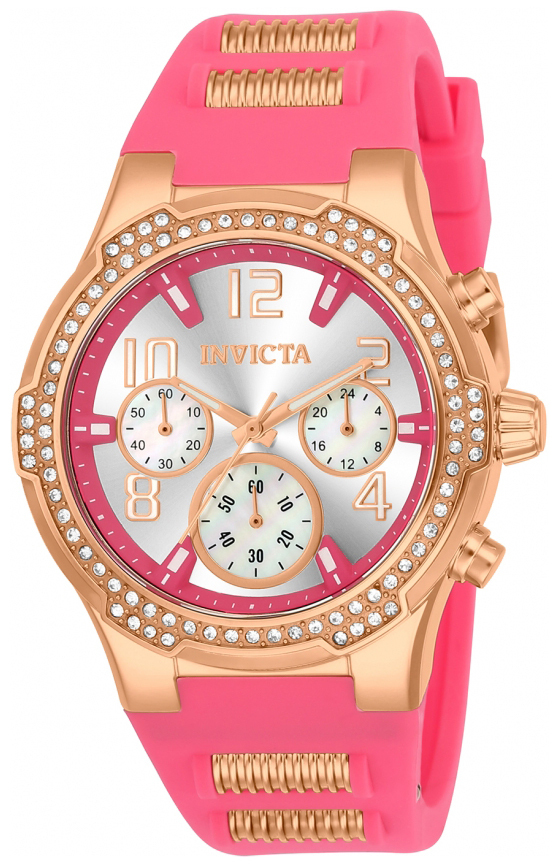 Invicta 99999 Damklocka 24200 Silverfärgad/Roséguldstonat stål Ø39.5 mm - Invicta