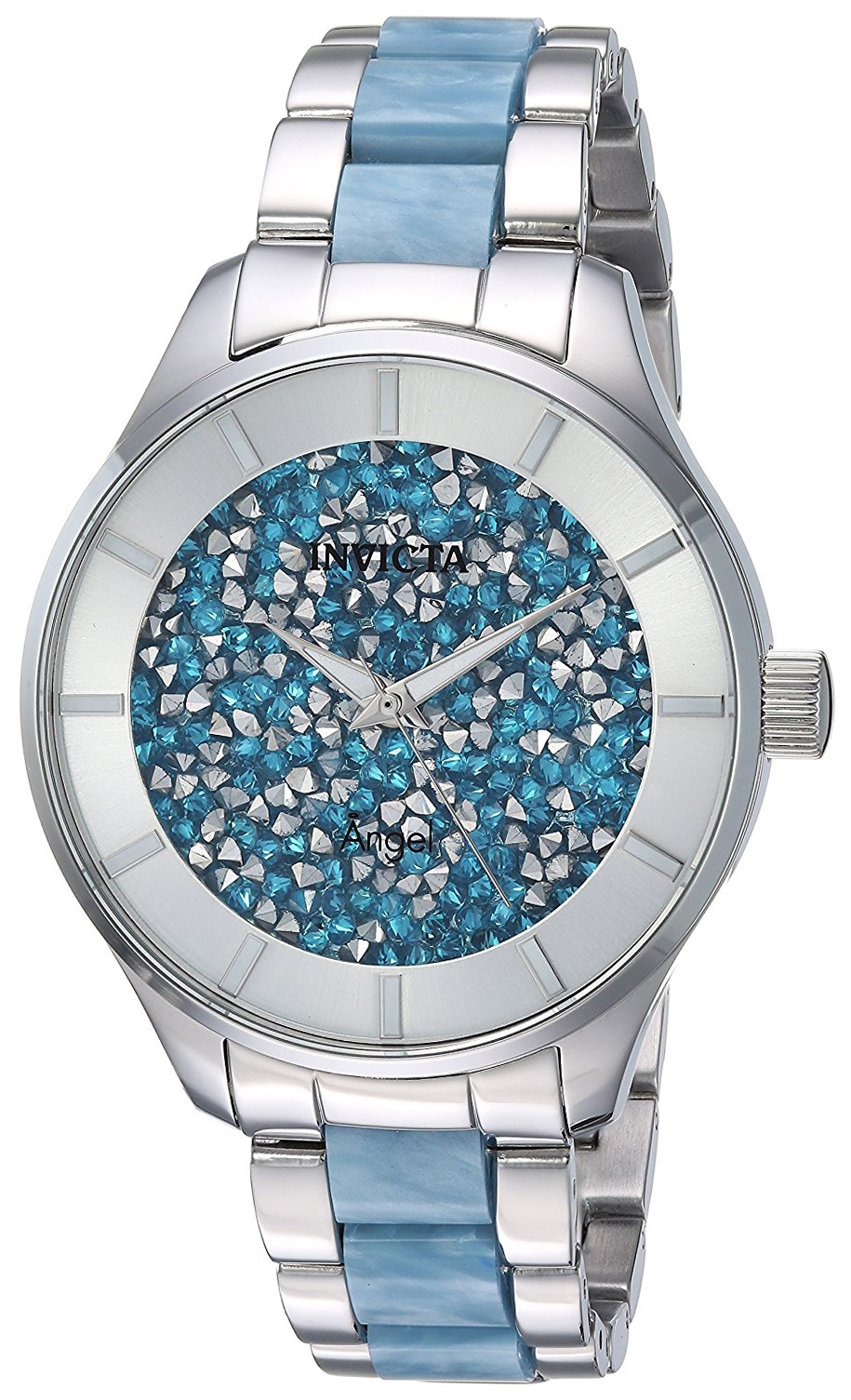 Invicta Damklocka 24665 Angel Blå/Resinplast Ø40 mm - Invicta