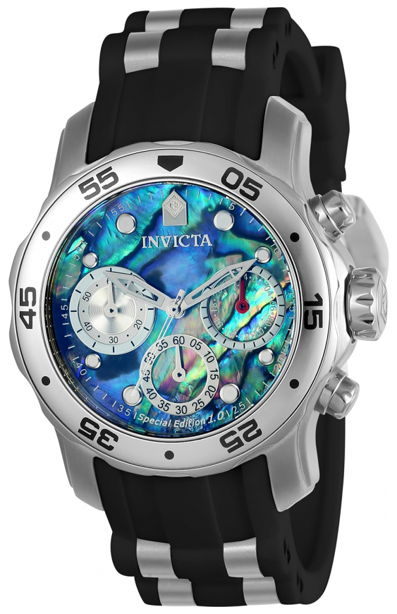 Invicta Pro Diver Herrklocka 24828 Flerfärgad/Stål Ø38 mm - Invicta