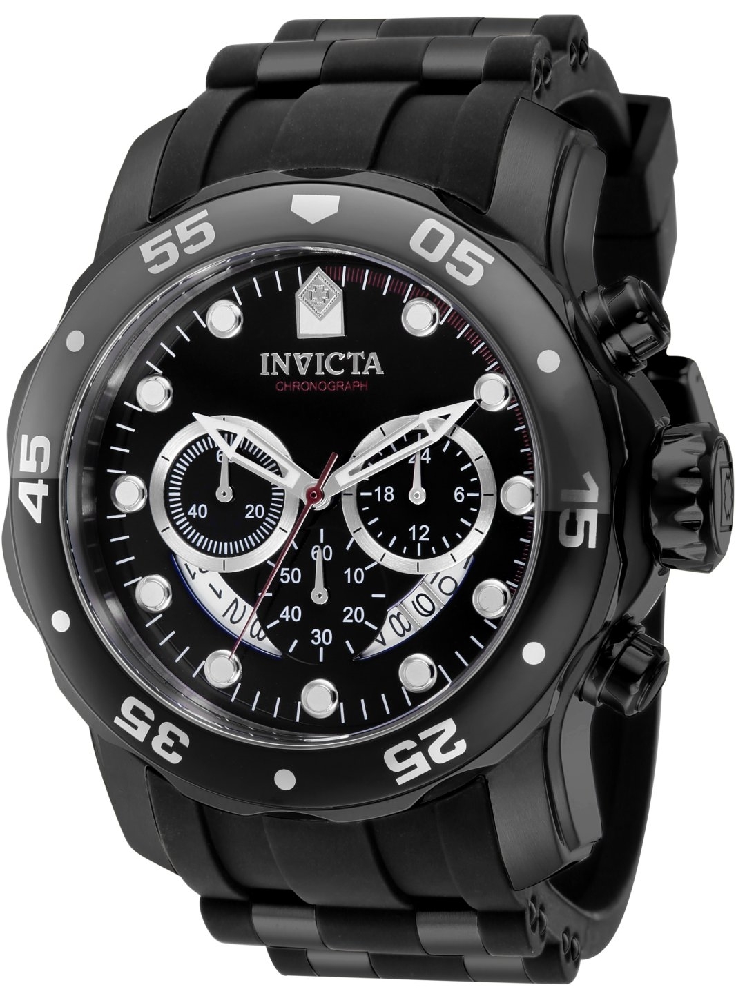 Invicta Herrklocka 37231 Pro Diver Svart/Stål Ø48 mm - Invicta