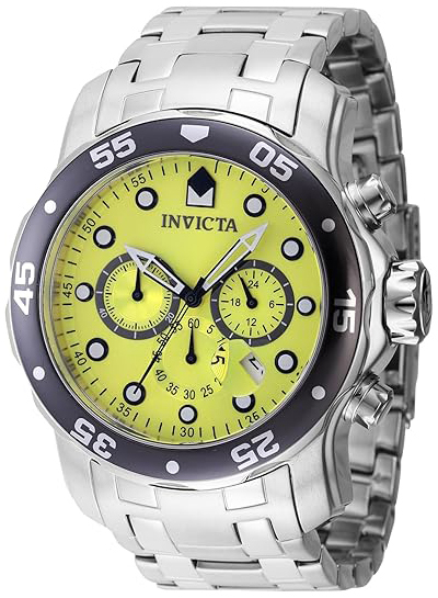 Invicta Herrklocka 47561 Pro Diver Grön/Stål Ø48 mm - Invicta