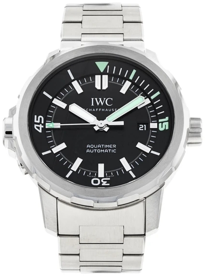 IWC Herrklocka IW328803 Aquatimer Svart/Stål Ø42 mm - IWC