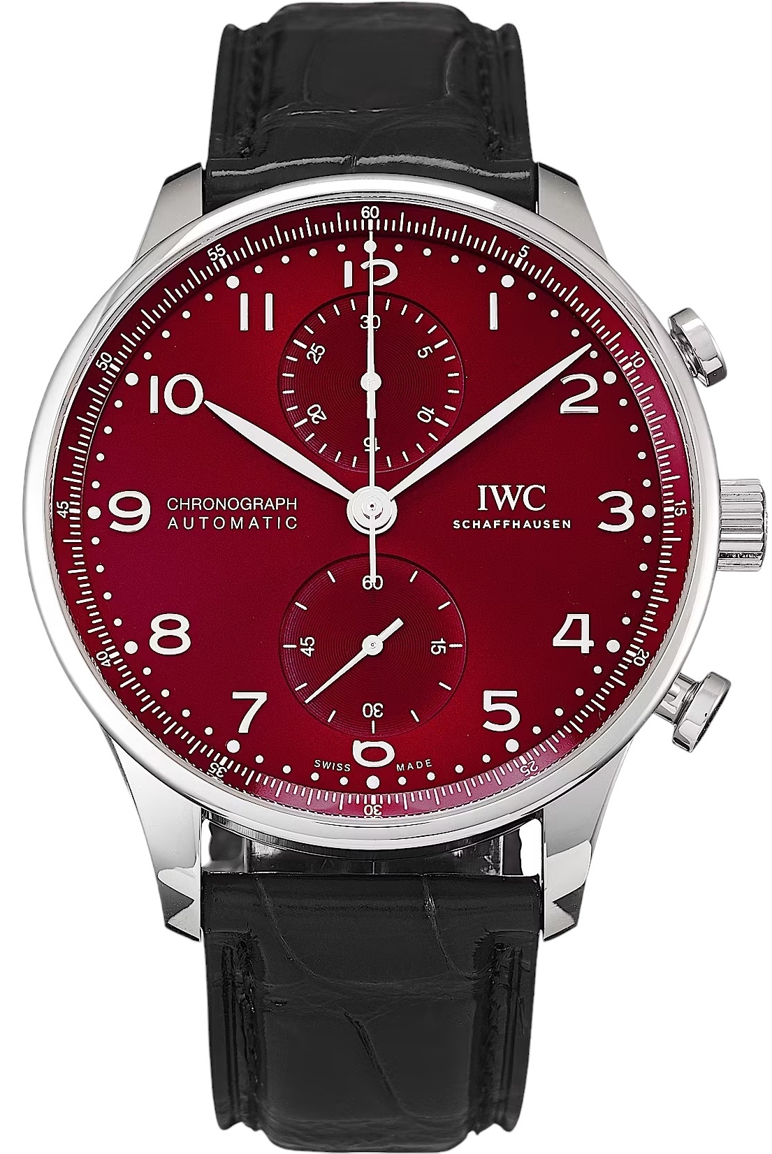 IWC Herrklocka IW371616 Portugieser Röd/Läder Ø41 mm - IWC