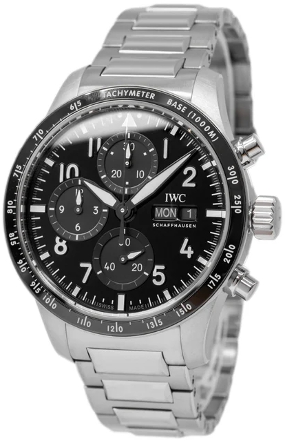 IWC Herrklocka IW388304 Pilots Svart/Titan &Oslash;41 mm