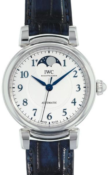 IWC Damklocka IW459306 Da Vinci Silverfärgad/Läder Ø36 mm - IWC