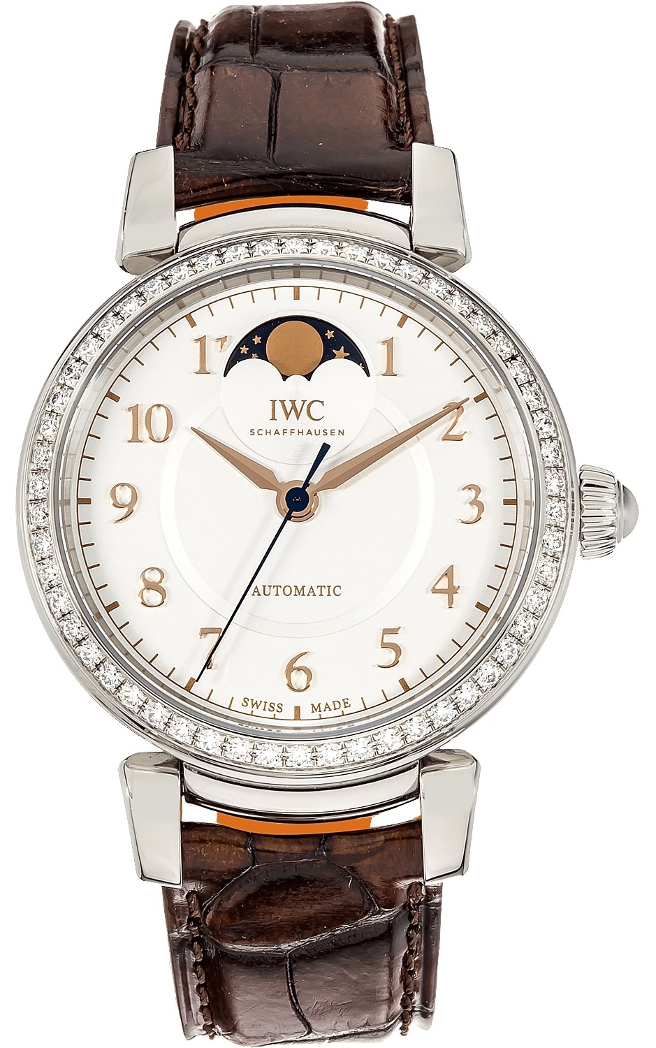 IWC Damklocka IW459307 Da Vinci Vit/Läder Ø36 mm - IWC