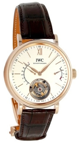 IWC Herrklocka IW516501 Portofino Vit/Läder Ø45 mm - IWC