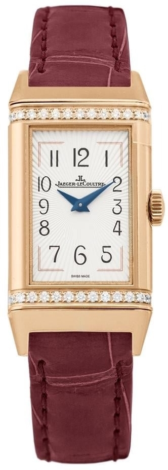 Jaeger LeCoultre Damklocka 3342520 Reverso Silverfärgad/Läder - Jaeger LeCoultre