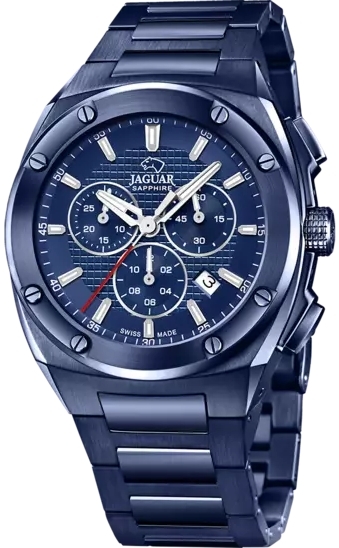Jaguar Herrklocka J991/1 Executive Blå/Stål Ø44.5 mm
