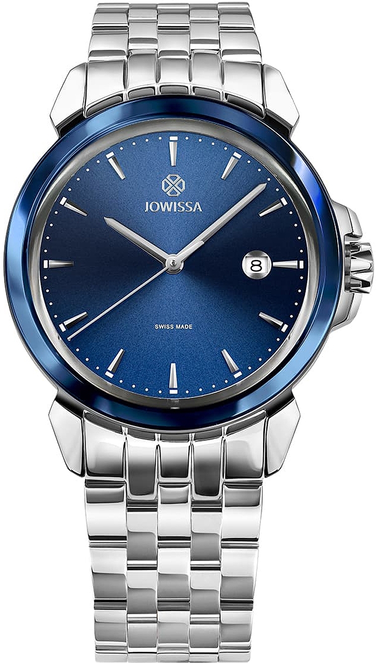 Jowissa Herrklocka J4.255.L LeWy Blå/Stål Ø42 mm - Jowissa