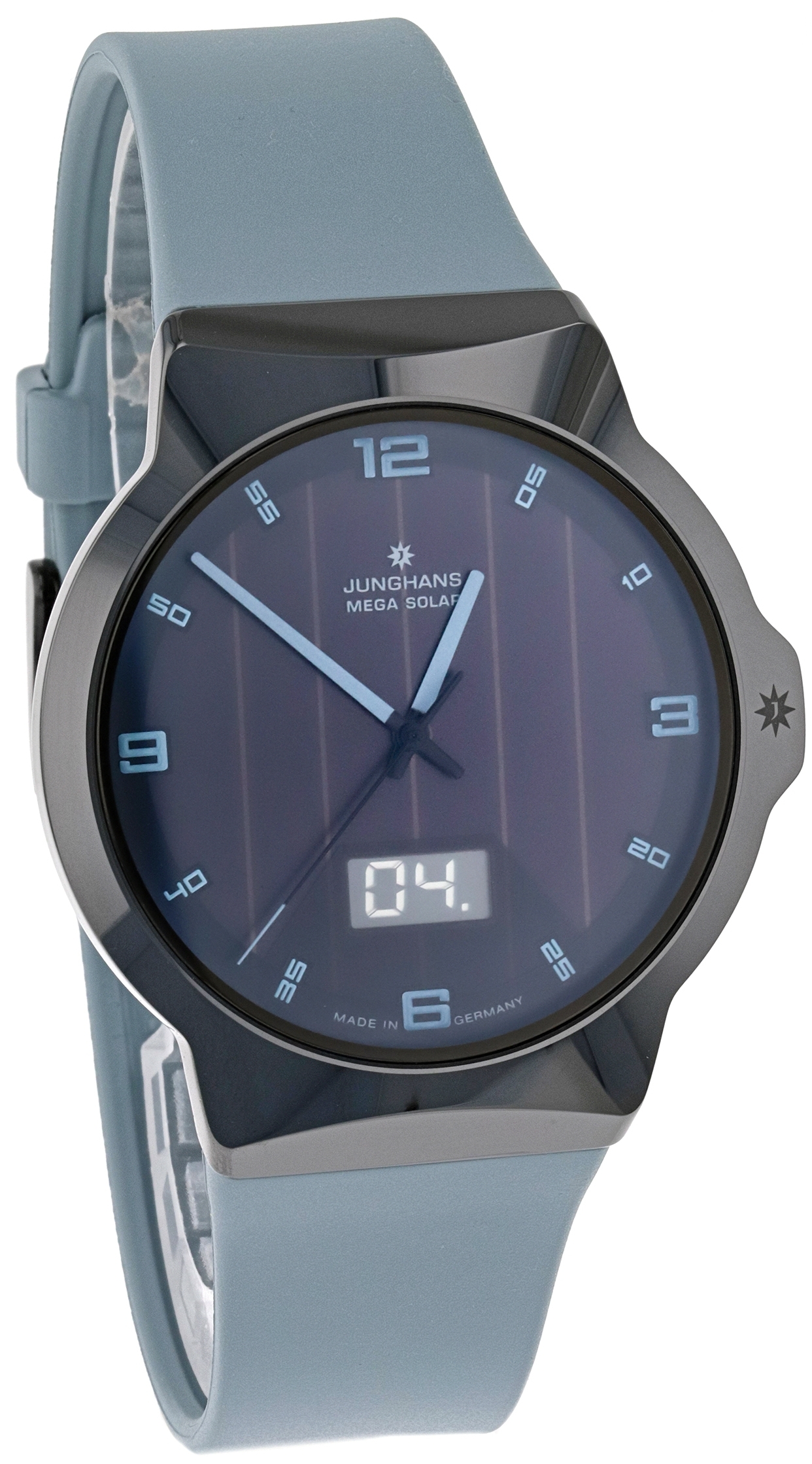 Junghans Herrklocka 18/1401.00 Force Mega Solar Gummi Ø40.4 mm - Junghans