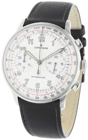 Junghans Herrklocka 27/3380.02 Meister Silverfärgad/Läder Ø40.8 mm - Junghans