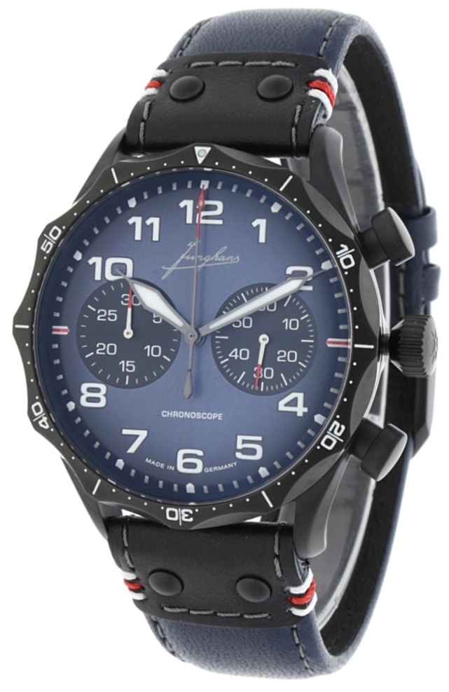 Junghans Herrklocka 27/3396.00 Meister Blå/Läder Ø43.3 mm - Junghans