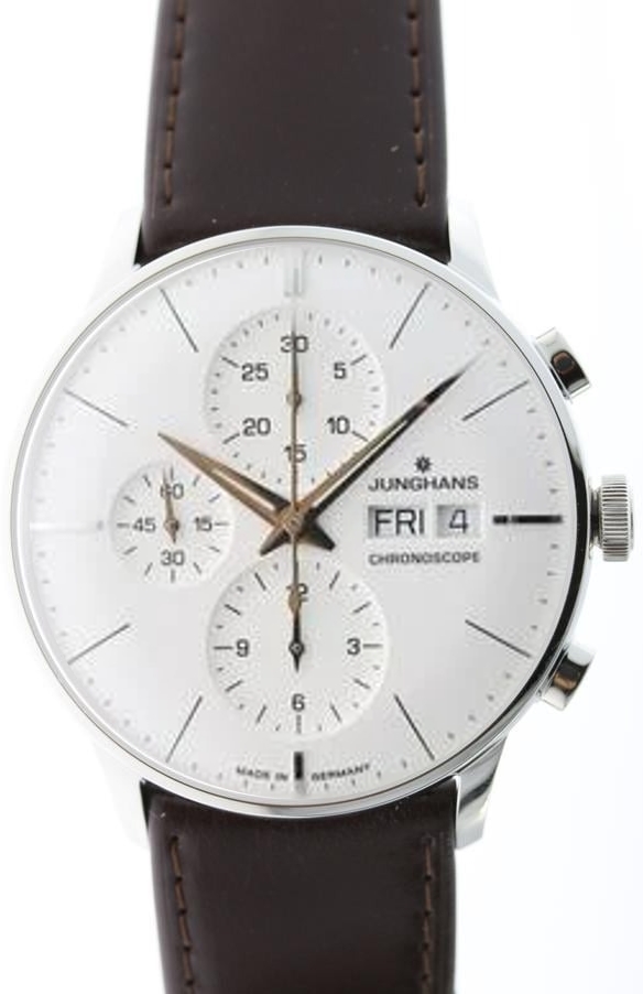 Junghans Herrklocka 27/4120.03 Meister Vit/Läder Ø40.7 mm - Junghans