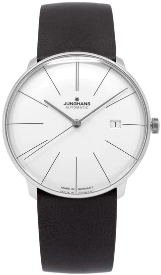 Junghans Herrklocka 27/4152.00 Meister Silverfärgad/Läder Ø39.5 mm - Junghans