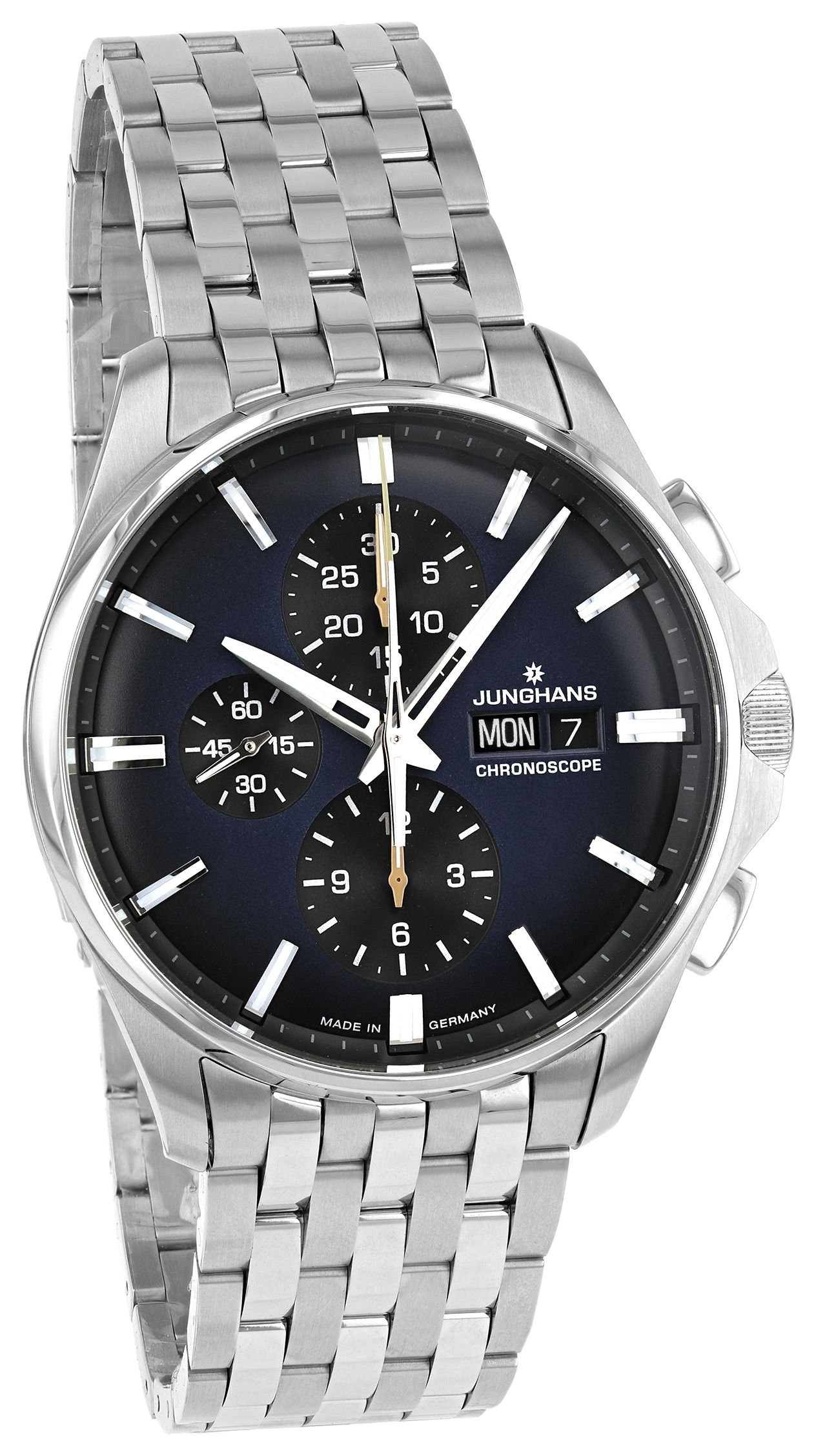 Junghans Herrklocka 27/4228.45 Meister Blå/Stål Ø45 mm - Junghans